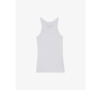 Zadig&voltaire Womens Blanc Alba Cotton Tank Top Xs