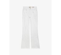 Zadig&voltaire Womens Judo Elvira Overstitched Loose-leg Mid-rise Stretch-denim Jeans 26