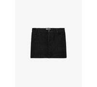 Zadig&voltaire Womens Peaks Joany Herringbone-pattern Wool-blend Mini Skirt 6