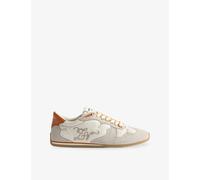 Zadig&Voltaire Womens Zadig&Voltaire Dance Leather and Suede Trainers Ice Eur 41 / 7 UK Men
