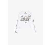 Zadig&Voltaire Womens Zadig&Voltaire Io Rhinestone-Embellished Cotton T-Shirt White M