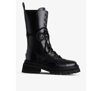 Zadig&Voltaire Womens Zadig&Voltaire Wing-Embellished Leather Ankle Boots Noir Eur 41 / 7 UK Men