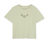 Zadig & Voltaire - Short-sleeved T-shirt - Canary Green - Girl - 10 Years