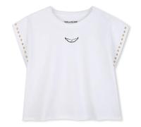 Zadig & Voltaire - Short-sleeved T-shirt - White - Girl - 10 Years