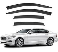 ZADIKO Wind Deflectors for VOLVO S90 SWB MK1 2017-2023 Window Wind Deflector Visor Rain Smoke Guards Automotive Accessories Door Rain Deflectors