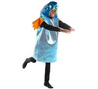 Zadin Funky Fish Halloween Costume - Funny Fishy Animal Suit, Adult One-Size Unisex