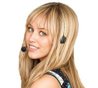 Zadin Hannah Costume,Britney S. Costume, Fake Microphone Headset Prop Mic,Pop Star L. Mcguire Fake Mic