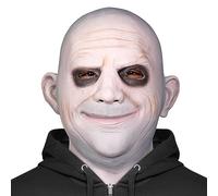 Zadin Premium Quality Enigmatic Uncle Freak Halloween Costume Mask, Classic Dark Comedy Character Mask, Old Uncle Mask