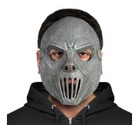 Zadin Rock Star Mask, Knot Mask, Fans Authentic Halloween Cosplay Costume, Heavy Metal Horror Performer Masks (Metalic)