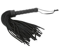ZADO Leather Flogger, Black, 0.375 kg