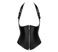 Zado Women's Leather Corset Black S