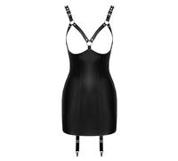 Zado Women's Leather Dress lack L