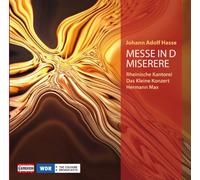 Zadori, Wessel, Jochens, Max – Hasse: Mass in D Minor / Miserere – CD – NAXOS