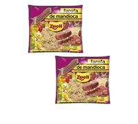 Zaeli Farofa Pronta Sabor Calabresa 2x500g (Pack of 2)