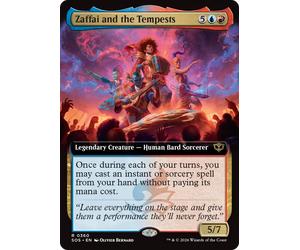 Zaffai and the Tempests (Extended Art Foil) | Secrets of Strixhaven