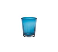 Zafferano A Hand Blown Handmade Glass / Coloured Tumbler / Tumbler in Pack of 6 (Ink Blue)