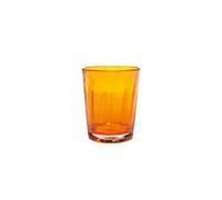 Zafferano Bei, Hand-Blown Glass / Coloured Tumbler / Tumbler in Pack of 6 (Orange)