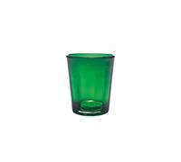 Zafferano Bei, Hand-Blown Handmade Glass/Coloured Tumbler/Tumbler in Pack of 6 (Green)