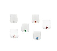 Zafferano Bilia Tumbler Set 6 glasse MIX