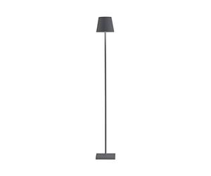 Zafferano Lampes à Porter Poldina L Pro Floor-Table lamp Dark Grey