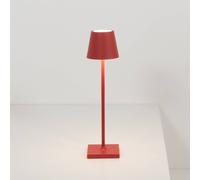 Zafferano Poldina micro rechargeable torch, IP65, red