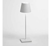Zafferano Poldina Pro Rechargeable White Table Lamp