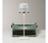 Zafferano Poldina Strip rechargeable table lamp IP65