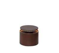 Zafferano, Push-Up Lamp, Rechargeable Cordless Table Lamp with Touch Controls, Also Usable as an Outdoor Lamp, Dimmer, 2200-3000 K, Height 80-100 cm, Corten Colour
