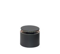 Zafferano, Push-Up Lamp, Rechargeable Cordless Table Lamp with Touch Controls, Also Usable as an Outdoor Lamp, Dimmer, 2200-3000 K, Height 80-100 cm, Dark Gray Colour