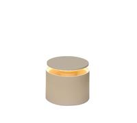 Zafferano, Push-Up Lamp, Rechargeable Cordless Table Lamp with Touch Controls, Also Usable as an Outdoor Lamp, Dimmer, 2200-3000 K, Height 80-100 cm, Sand Colour