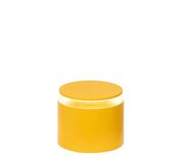 Zafferano, Push-Up Lamp, Rechargeable Cordless Table Lamp with Touch Controls, Also Usable as an Outdoor Lamp, Dimmer, 2200-3000 K, Height 80-100 cm, Ochre Colour