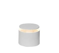 Zafferano, Push-Up Lamp, Rechargeable Cordless Table Lamp with Touch Controls, Also Usable as an Outdoor Lamp, Dimmer, 2200-3000 K, Height 80-100 cm, White Colour