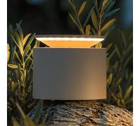 Zafferano Push-up rechargeable table lamp IP54 sand