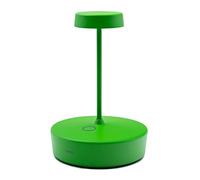 Zafferano, Swap Mini Lamp, Rechargeable Cordless Table Lamp with Touch Controls, Suitable for Interior and Outdoor, Dimmer, 2700 K, Height 14.8 cm, Apple Green Colour
