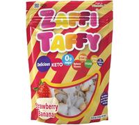 Zaffi Taffy Strawberry Banana - A Tropical Twist with Strawberry Banana Flavored Zaffi Taffy, 142.7 g Bag
