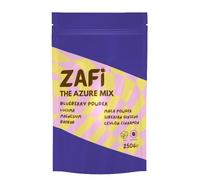 ZAFI - The Azure Mix, Blueberry Latte Powder blended with Lucuma, Peruvian Maca Powder, Magnesium, Siberian Ginseng, Baobab, Ceylon Cinnamon. 250g℮