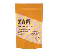 ZAFI - The Golden Mix [250g℮], Turmeric Latte Powder, blended with Ceylon Cinnamon, Peruvian Maca, Magnesium, Siberian Ginseng, Black Pepper, Baobab.