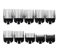 Zafina-UP 10-Piece Hair Clipper Guards Cutting Combs Fit for TPOB Slime2 - Black