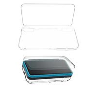 Zafina-UP New Clear Crystal Protective Case Hard Guard Shell Slim Gaming Transparent Skin Protection Cover Replacement for New N-intendo 2DS XL