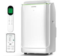 ZAFRO Portable Air Conditioners 16,000 BTU (12,000 BTU SACC), Ultra Quiet(42dB) Smart AC with Drainage-free Cooling/Dual Duct/24Hrs Timer/APP/Remote/Cool, Fan & Dehumidifier Modes for Rooms