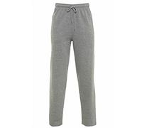 ZAFS Mens trousers Open Hem Trousers For Men Jogging Bottoms Men Tracksuit Bottoms Men Elasticated Mens Joggers Mens Jogging Bottoms Mens Joggers With Zip Pockets-Silver Grey-5XL