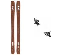 Zag - Backcountry skis - Pack Ubac 110 Chocolate 2027 for Men in Wood - Brown Brown 173 cm.180 cm.188 cm