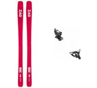 Zag - Backcountry skis - Pack Ubac 89 Warm Red 2027 for Men in Wood Red 169 cm.176 cm