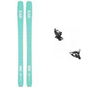 Zag - Backcountry skis - Pack Ubac 95 Glacier W 2027 for Women in Wood - Blue Blue 158 cm.166 cm.173 cm