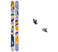 Zag - Freerando bindings - Pack Slap 104 Lite 2025 for Men - Orange Orange 170 cm.188 cm