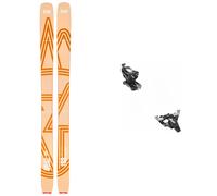 Zag - Freerando bindings - Pack Ubac 108 2026 for Men - Orange Orange 180 cm.173 cm.188 cm