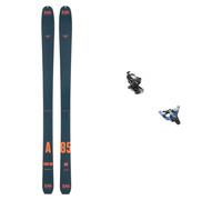 Zag - Freerando bindings - Touring Ski Set Adret 85 Lady 2024 for Women - Navy Navy 155 cm.160 cm.166 cm