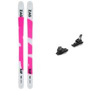 Zag - Freeride skis - Pack Slap 100 White/Pink 2027 for Men Pink 166 cm.174 cm.181 cm.188 cm