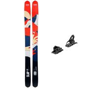Zag - Pack Ski Slap 112 - 182 + Attack Lyt 11 Gw Br.130 Solid Black - Ski