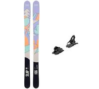 Zag - Pack Ski Slap 98 Lady - 173 + Attack Lyt 11 Gw Br.110 Solid White - Ski